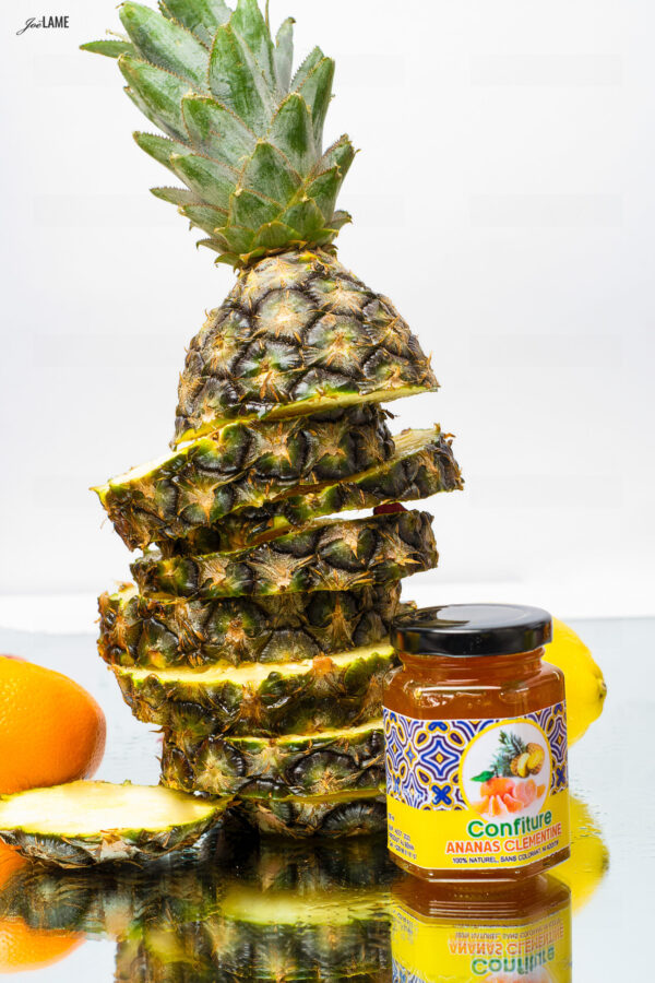 confiture ananas clémentine fruitypotluck